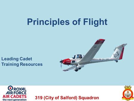 Principles of Flight Leading Cadet Training Resources.