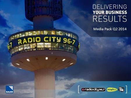 Media Pack Q2 2014. MORE THAN JUST MUSIC WE ARE LIVERPOOL No.1 for local content & coverage Award winning News & Campaigns No.1 for Football - Live Everton.