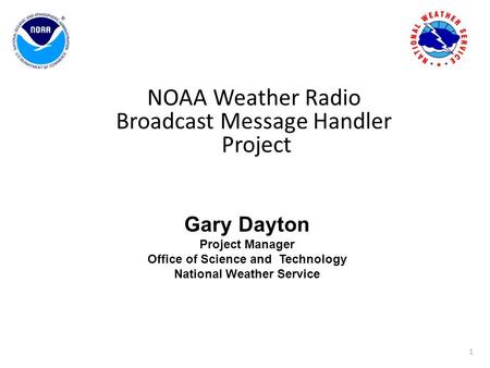 NOAA Weather Radio Broadcast Message Handler