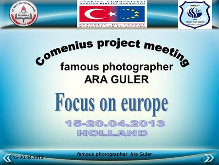 15-20.0 4.20 13 1 famous photographer Ara Guler famous photographer ARA GULER.