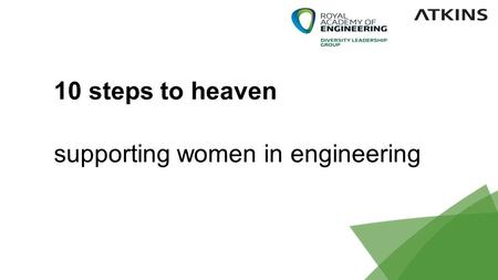 1 10 steps to heaven supporting women in engineering.