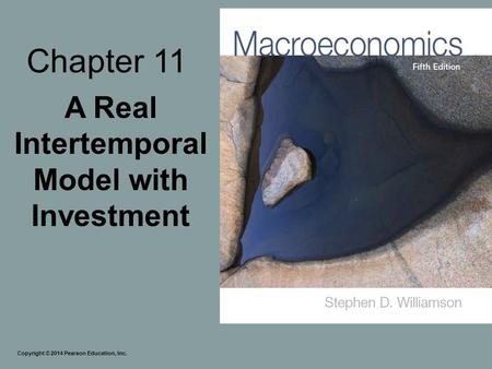 A Real Intertemporal Model with Investment