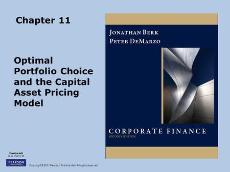 Optimal Portfolio Choice and the Capital Asset Pricing Model