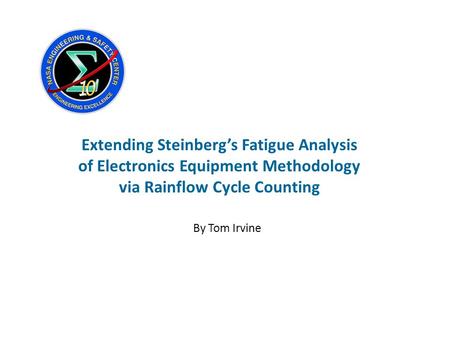 Extending Steinberg’s Fatigue Analysis