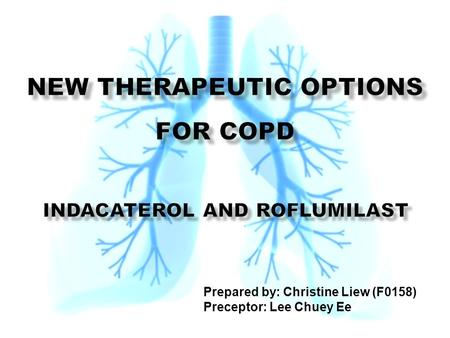 New Therapeutic Options for COPD