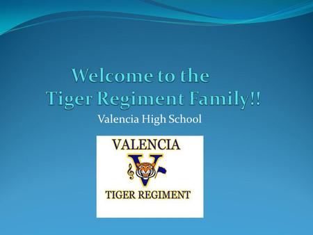 Welcome to the Tiger Regiment Family!!