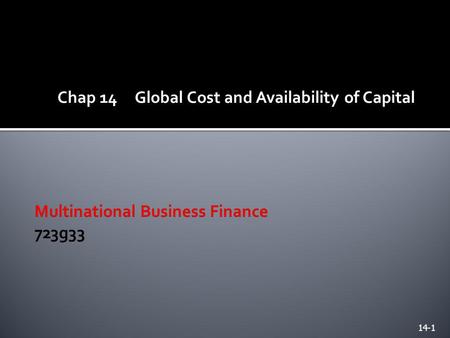 business and finance