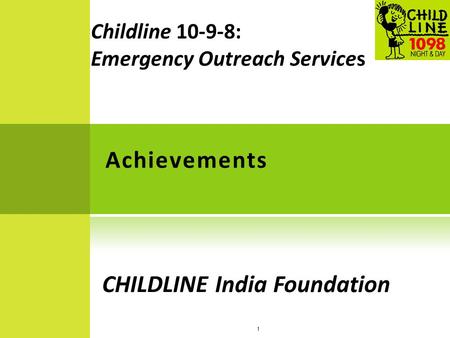 CHILDLINE India Foundation