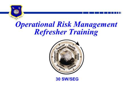 Operational Risk Management Refresher Training