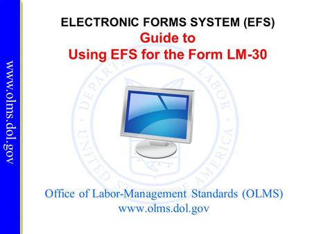 Office of Labor-Management Standards (OLMS)