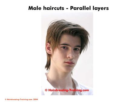 Male haircuts - Parallel layers