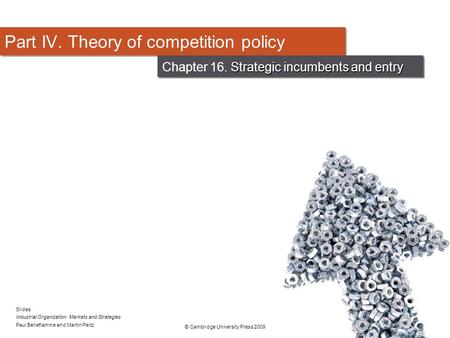 Part IV. Theory of competition policy
