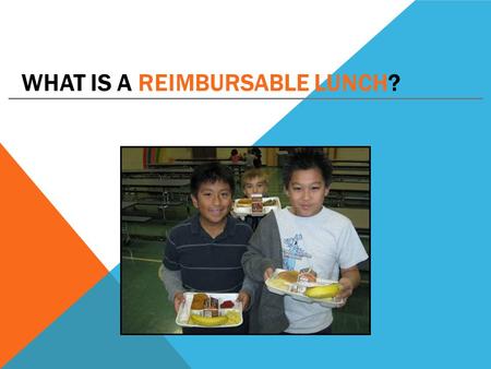 What is a Reimbursable Lunch?