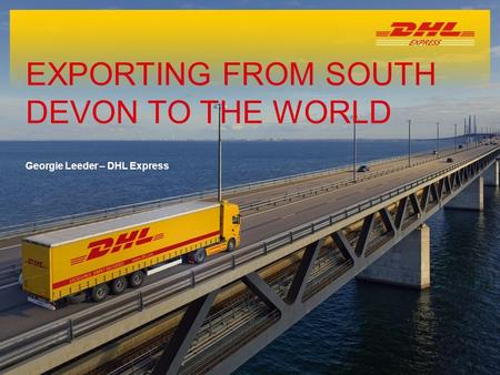 Exporting from South devon to the world