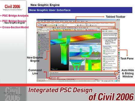 New Graphic Engine New Graphic User Interface Tabbed Toolbar