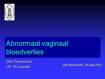 PPT - Post-menopausal bleeding PowerPoint Presentation, free download -  ID:2763113