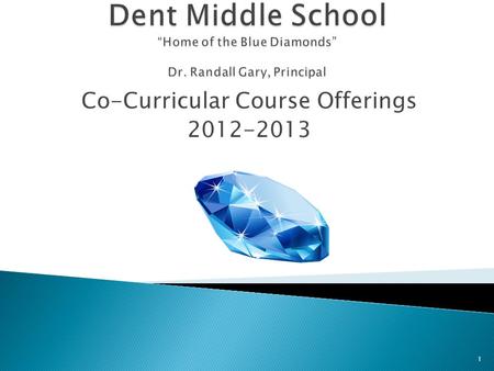 Co-Curricular Course Offerings 2012-2013 1.  Rising 6 th -8 th grade students will submit exploratory course requests for the 2012- 2013 school year.