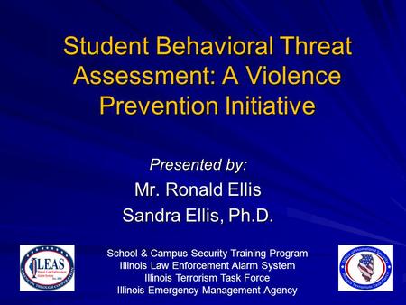 Student Behavioral Threat Assessment: A Violence Prevention Initiative