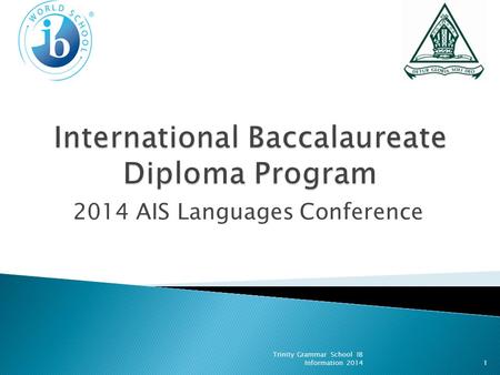 International Baccalaureate Diploma Program