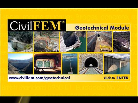 Geotechnical module capabilities