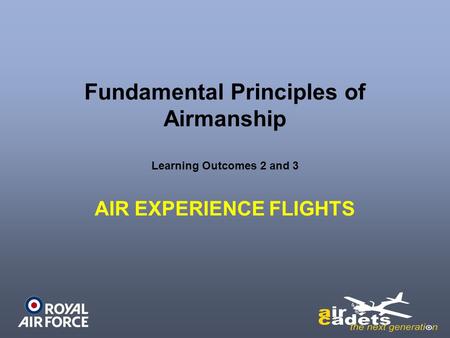 Objectives Understand the types of AEF in the ACO