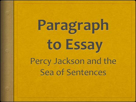The Complete Paragraph  Topic Sentence  Supporting details (Three is a good number.)  Concluding Sentence.