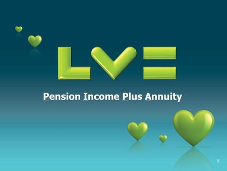 1 Pension Income Plus Annuity. 22 What’s the opportunity? The annuity market is currently running at about £11bn per annum. That’s an astounding £11,000,000,000.