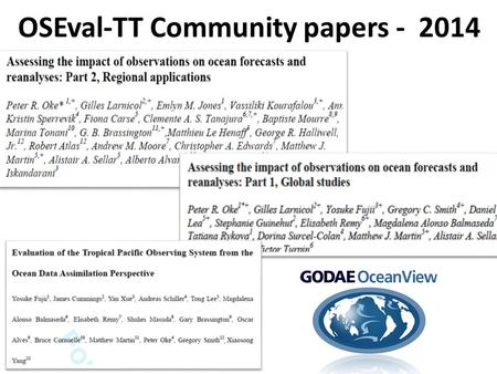 OSEval-TT Community papers - 2014. Talk Outline  Engagement  Summary of community papers  Types of studies  Types of analyses  Questions asked 