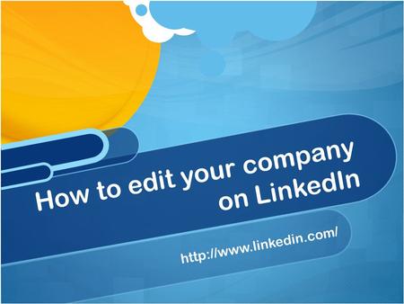 How to edit your company on LinkedIn.
