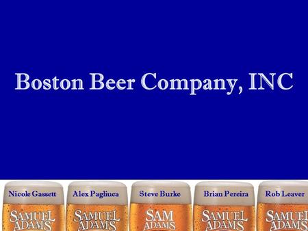 Boston Beer Company, INC