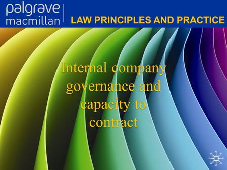 governance and capacity to