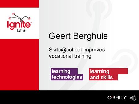 Geert Berghuis improves vocational training.