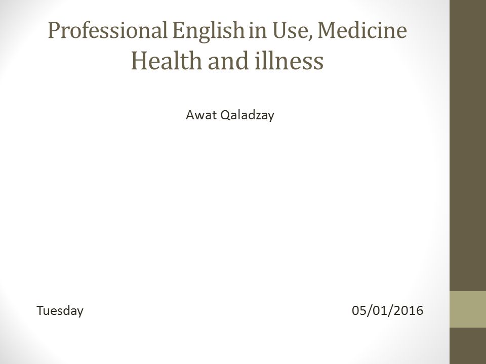 Full article: The application of medical professional English