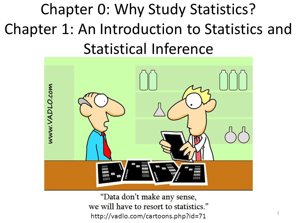 Chapter 0: Why Study Statistics? Chapter 1: An Introduction to Statistics  and Statistical Inference 1 - ppt download