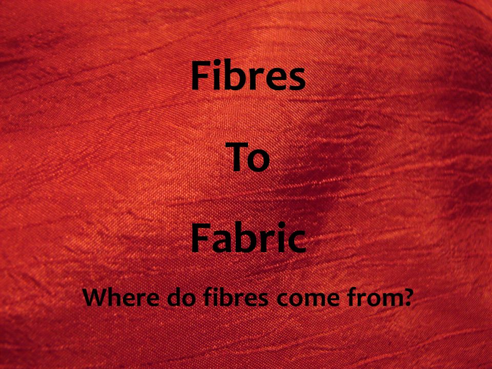 Fiber to fabric deals