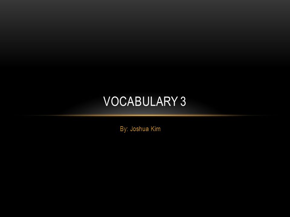 By: Joshua Kim VOCABULARY 3. APTITUDE (n.)- ability to learn or understand quickly Synonym: Understanding Antonym: None The aptitude of Lob was unusual. - ppt download