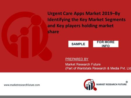 Urgent Care Apps Market 2019–By Identifying the Key Market Segments and Key players holding market share PREPARED BY Market Research Future (Part of Wantstats.