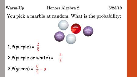 Ppt The Language Of Probability Powerpoint Presentation Free Download Id 2338791