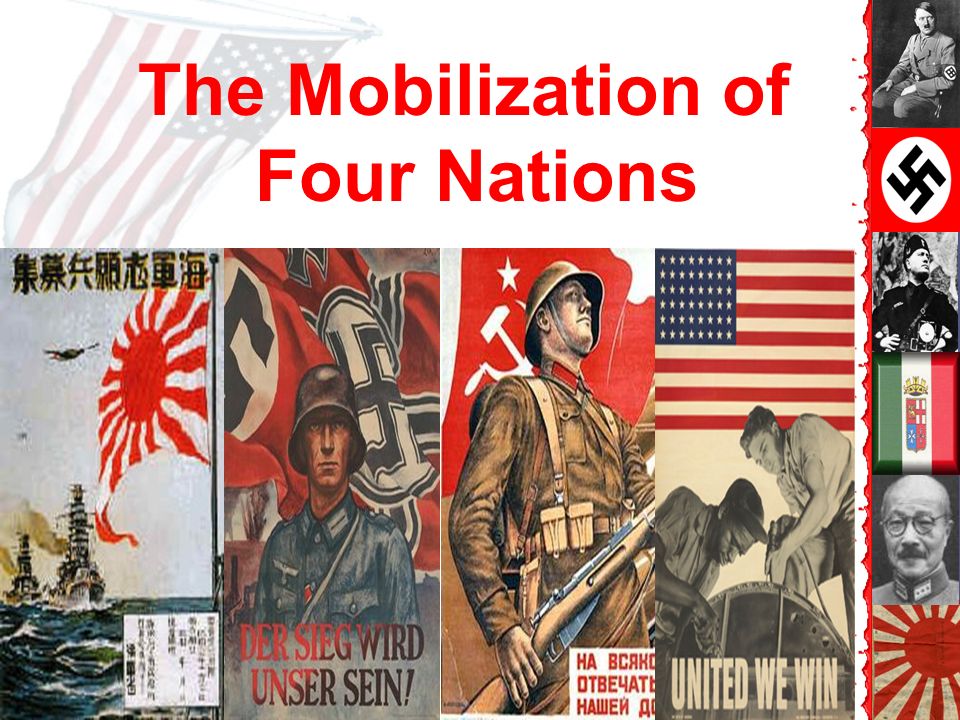 The Mobilization of Four Nations. Operation Barbarossa JUNE 1941 Hitler  ignores the Nazi-Soviet Non- Aggression Pact and invades the Soviet Union  LARGEST. - ppt download