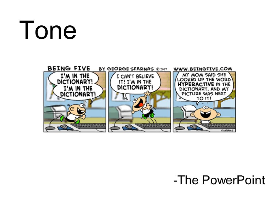 Tone -The PowerPoint. What is tone? Tone is the writer's attitude (emotion)  toward his/her subject. Why does it matter? Tone helps to establish the mood,  - ppt download