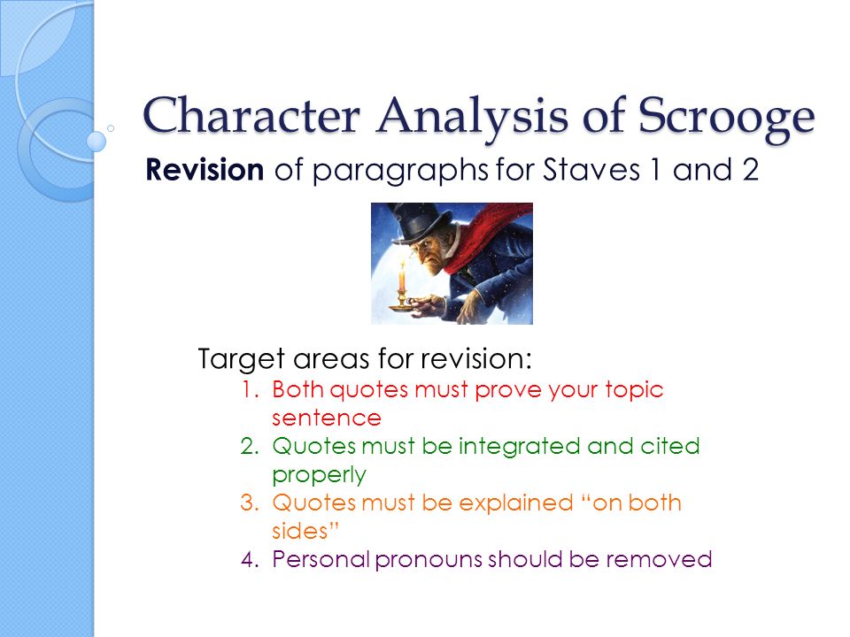 characteristics of scrooge