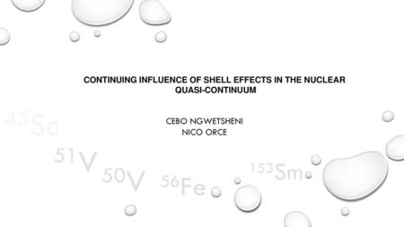 Nuclear Level Densities Near Z 50 From Neutron Evaporation Spectra In P N Reaction B V Zhuravlev A A Lychagin N N Titarenko State Scientific Center Ppt Download