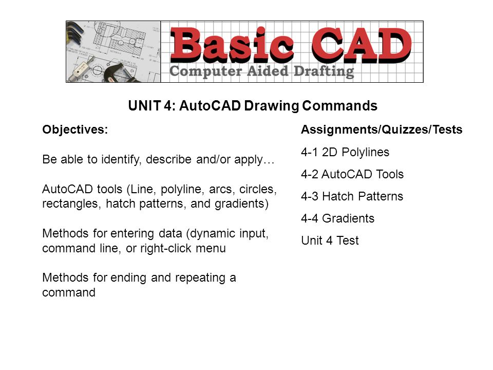autocad commands dynamic input