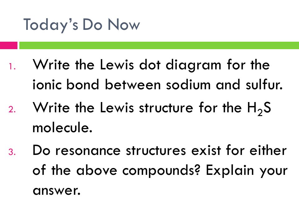 Lewis dot diagram for h2s