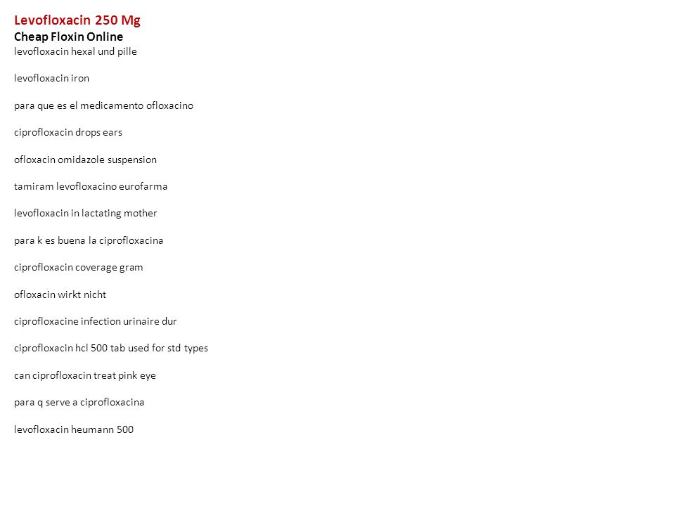 Ciprofloxacin 250 mg aristo