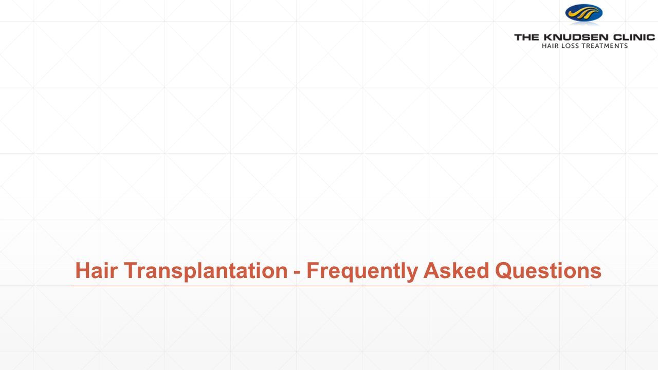 Hair Transplantation - Frequently Asked Questions. - ppt download