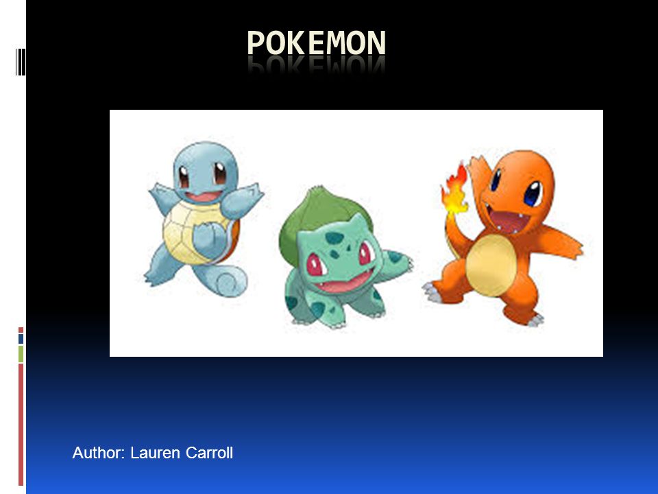 Author Lauren Carroll Have You Ever Heard Of Pikachu Pikachu Is A Pokemon What Is A Pokemon Read To Find Out The Japanese Name For Pokemon Is Pocket Ppt Download