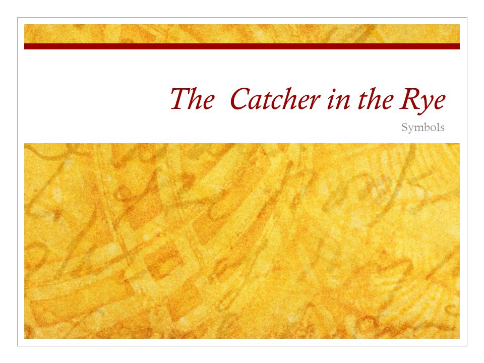 catcher in the rye ducks quote