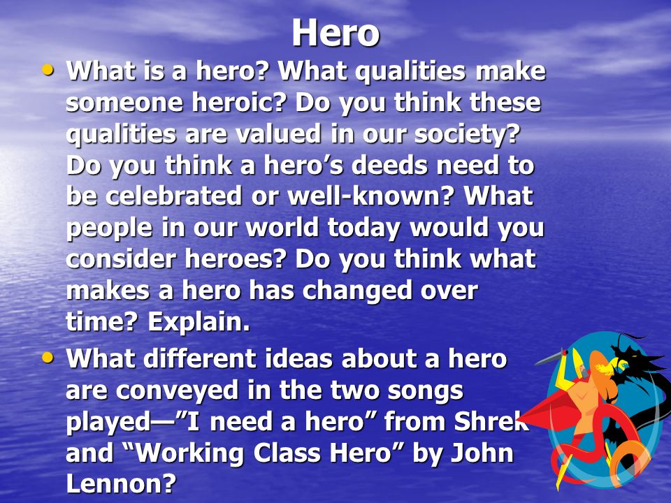 What Is A Hero