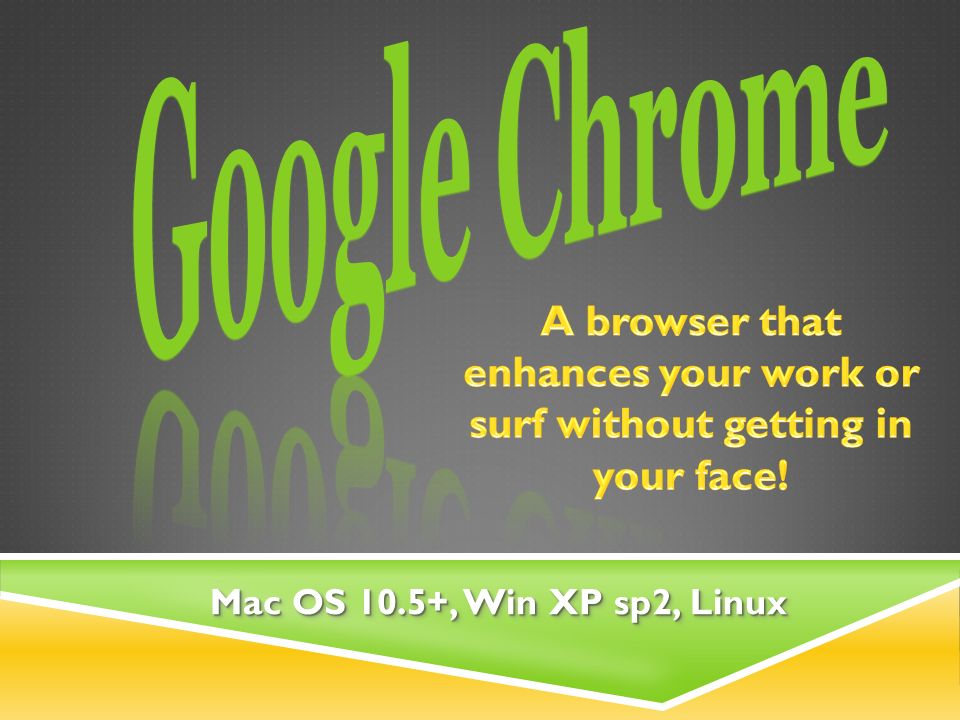 google chrome for mac 10.5